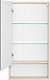 Акватон Зеркальный шкаф Сканди 45 дуб верона, белый – фотография-5